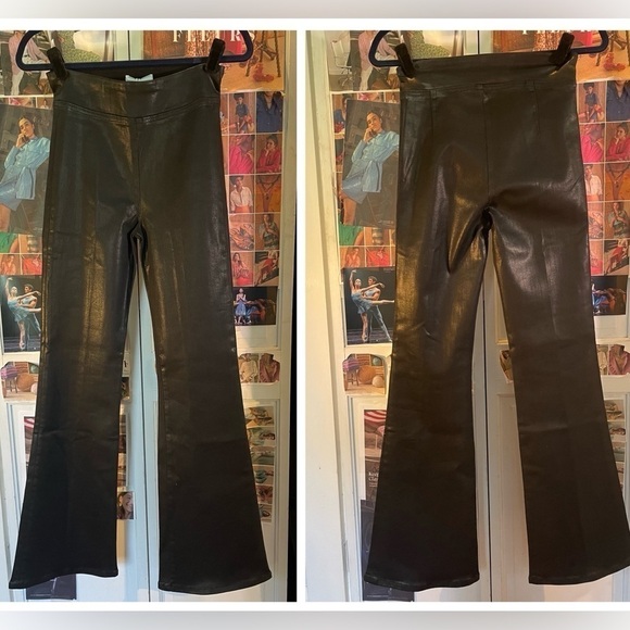 Frame Denim The Jetset Flare in Noir Coated Size 1 - Picture 8 of 8